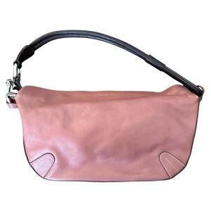 PUNTOTRES made in Spain, leather baguette style purse, NWOT